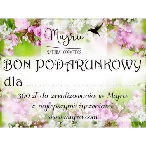 Bon podarunkowy 300 zł