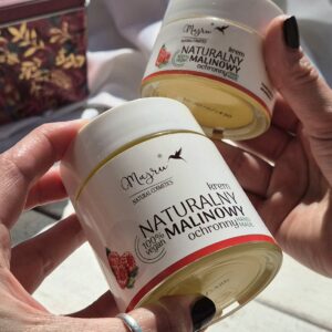 Krem naturalny malinowy ochronny