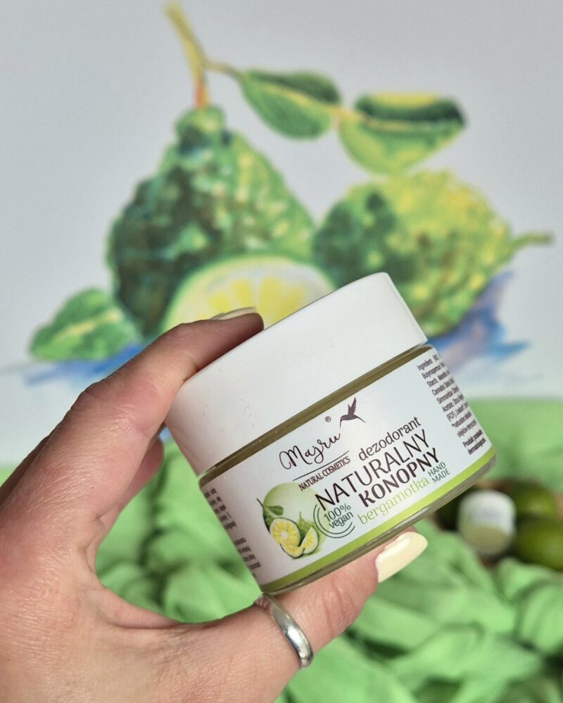 Dezodorant naturalny konopny bergamotka