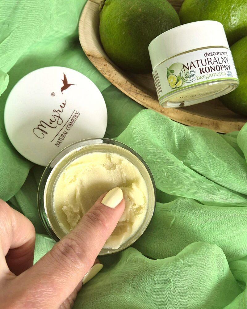 Dezodorant naturalny konopny bergamotka