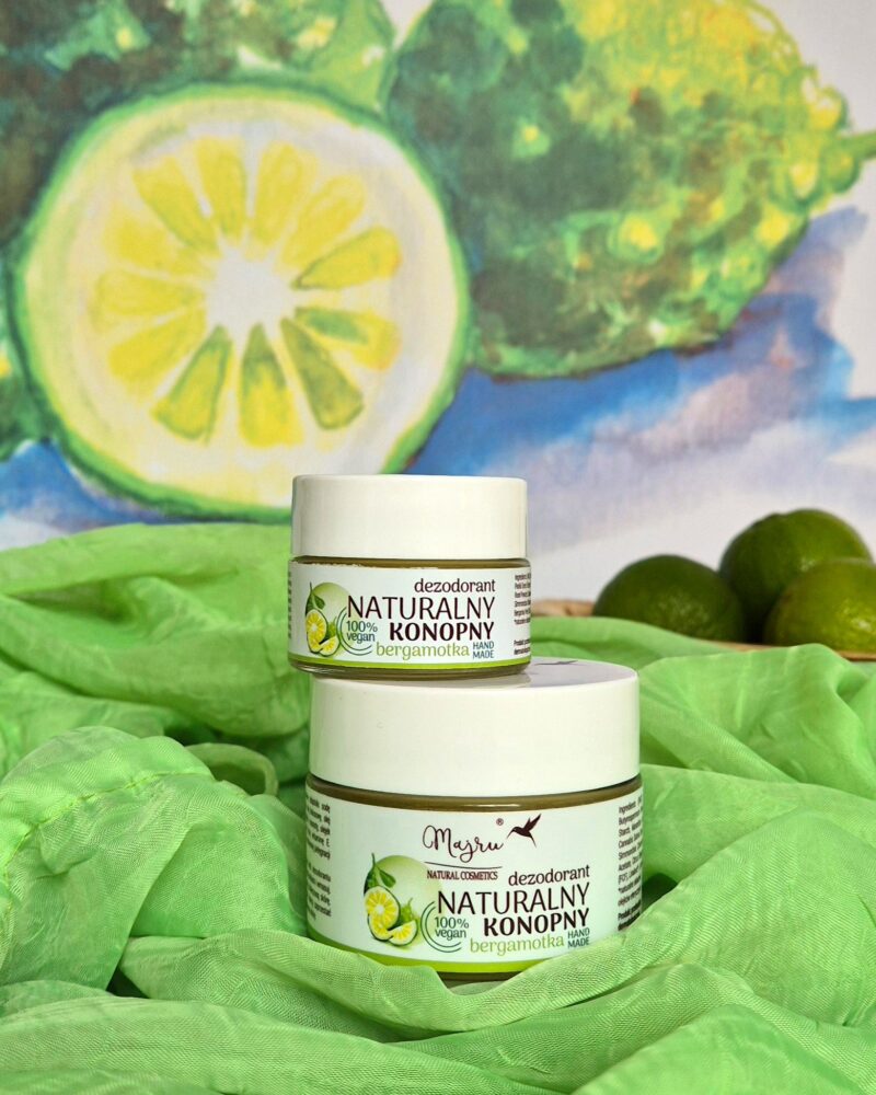 Dezodorant naturalny konopny bergamotka