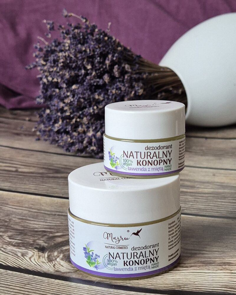 Dezodorant naturalny konopny lawenda z miętą