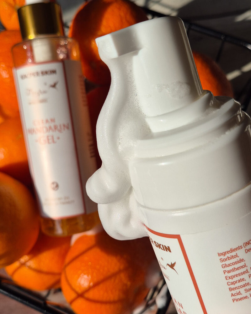 CLEAN MANDARIN FOAM delikatna pianka do mycia twarzy