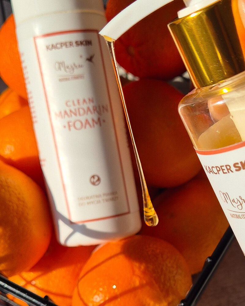 CLEAN MANDARIN GEL delikatny żel do mycia twarzy