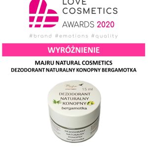 Dezodorant naturalny konopny bergamotka