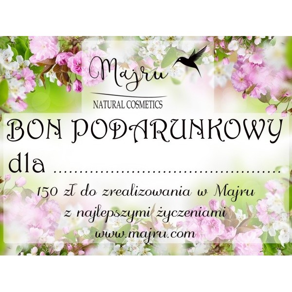 Bon podarunkowy 150 zł