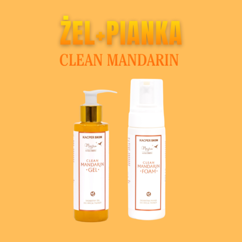 ŻEL + PIANKA CLEAN MANDARIN
